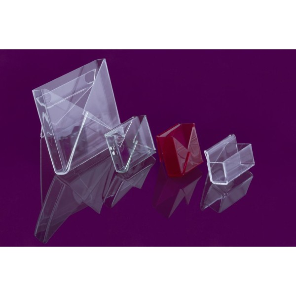 Διάφορες Plexiglass θήκες για κάρτες / Various Plexiglass card holders  ΕΞΟΠΛΙΣΜΟΣ ΚΑΤΑΣΤΗΜΑΤΩΝ