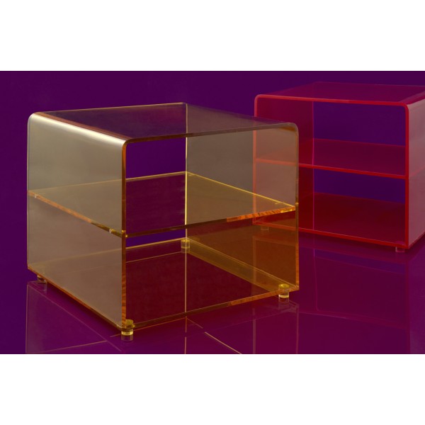 plexiglass επιπλο - κομοδινο/plexiglass furniture - bedside table ΕΠΙΠΛΑ
